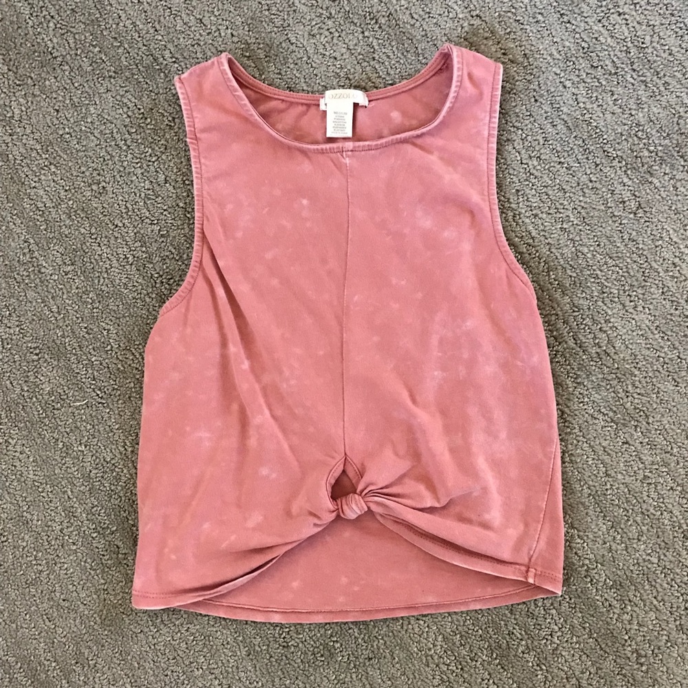 Pink Crop Top